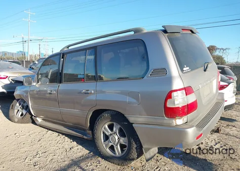 2002 Toyota Land Cruiser from USA, damaged, VIN JTEHT05J022027701